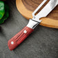 🔪✨🥒 Éplucheur 3-en-1 en Acier Inox – Lame Large, Ouvre-Bouteille & Poignée Ergonomique (Rouge/Noir)