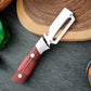 🔪✨🥒 Éplucheur 3-en-1 en Acier Inox – Lame Large, Ouvre-Bouteille & Poignée Ergonomique (Rouge/Noir)