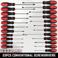 ⚒️118-Piece Magnetic Screwdriver Set with Storage Rack