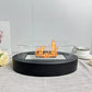 🔥Foyer de table au bioéthanol avec pare-flammes en verre
