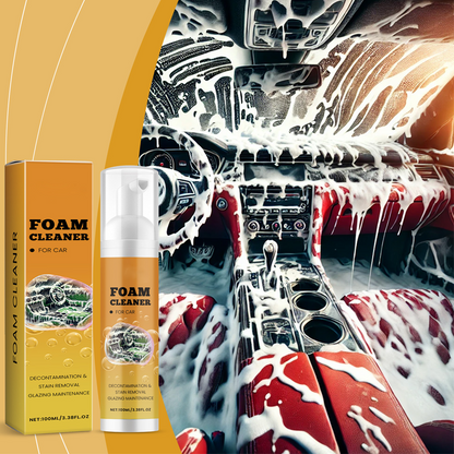 🧽 50 % de réduction pour une durée limitée ! 🚗 Nettoyant moussant multifonction pour l'habitacle – 100 ml, doux, sans résidus ✨