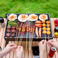 📢📢50 % DE RÉDUCTION !! ⏰Barbecue pliable et portable avec tiroir et support