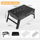📢📢50 % DE RÉDUCTION !! ⏰Barbecue pliable et portable avec tiroir et support