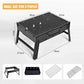 📢📢50 % DE RÉDUCTION !! ⏰Barbecue pliable et portable avec tiroir et support