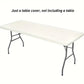 🧶✨ Housse de Table Élastique Spandex – Rectangulaire & Carrée Universelle 📏