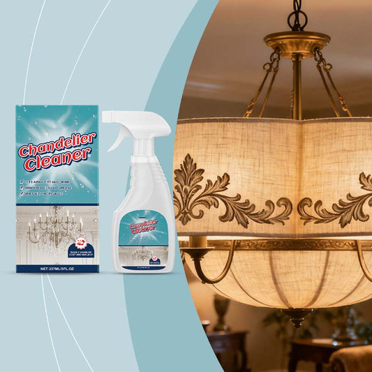 💡50 % DE RÉDUCTION🧼 Spray nettoyant pour luminaires | Élimine efficacement les taches · Sans danger pour tous les matériaux, ne laisse aucun résidu · Protège le métal contre l'oxydation · Convient aux lustres et aux luminaires décoratifs