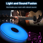 ⚡Plafonnier musical LED intelligent avec haut-parleur Bluetooth
