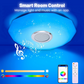 ⚡Plafonnier musical LED intelligent avec haut-parleur Bluetooth