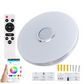 ⚡Plafonnier musical LED intelligent avec haut-parleur Bluetooth
