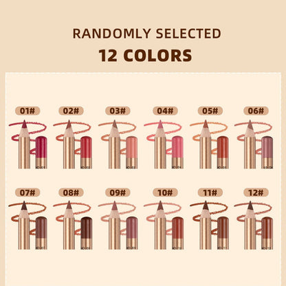 💄 56 % DE RÉDUCTION EN CE MOMENT ! 💋 Coffret de 12 crayons à lèvres anti-bavures – Longue tenue et waterproof – Fini mat et application fluide – Un contour parfait pour tous les looks 💖