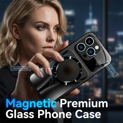 📱 50% DE RÉDUCTION ✨ Coque téléphone verre trempé magnétique – Ultra-résistante & compatible MagSafe – Protection optimale, aimants intégrés & design élégant – idéale pour les chocs quotidiens 🧲