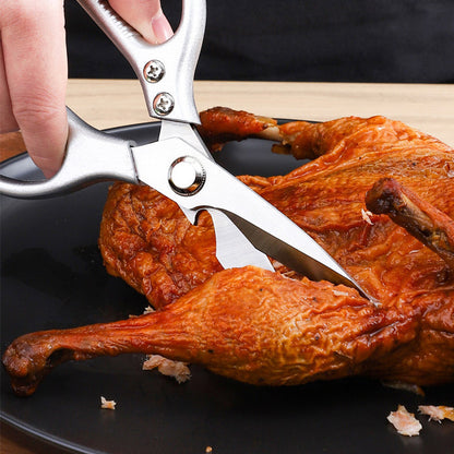 ✂️🔥 PROMO Ciseaux cuisine multifonctions lame haute dureté coupe viande légumes ✨