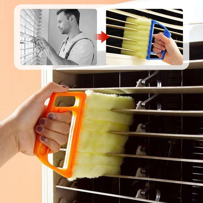 🔥Vente Flash🔥Brosse Nettoyante 7 Doigts pour Stores & Fenêtres — Fibres Anti-Poussière. Entretien Rapide & Facile ! ⚡✅🥇