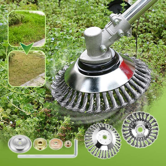 💥🌱⚙️Kit de têtes de coupe résistantes à l'usure pour débroussailleuses | Têtes de coupe de rechange résistantes à l'abrasion pour toutes les débroussailleuses courantes