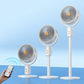 🌀Retractable & Cordless Fan with Remote Control