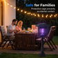 🦟☀️ PROMO FLASH 60% ! Appareil Anti-Moustiques Solaire Extérieur – Double Éclairage (Violet/Blanc), Autonomie, 4 Options, Parfait pour Jardin, Terrasse & Camping ✨