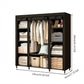 🔥 PROMO FLASH : 50% DE RÉDUCTION ! 📦 Armoire Portable en Tissu Non Tissé – Acier – 3 Tailles & Facile à Monter for Chambre & Dressing 🏠