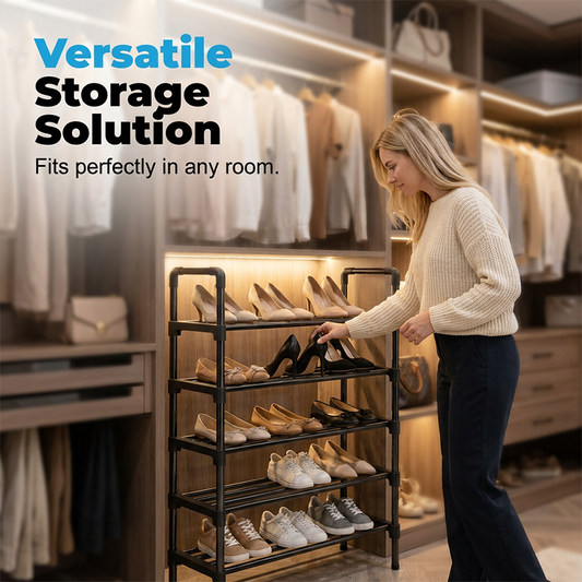 💯Étagère de rangement à plusieurs niveaux pour chaussures