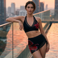👙 50% DE RÉDUCTION 🌊 Ensemble bikini froncé à lacets – Ajustable, léger & séchage rapide – Parfait pour la plage ou la piscine – style tendance et maintien confortable ☀️✨