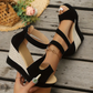 👡🎀 Sandales à bout ouvert et à talon –  💖 Doublure douce et semelle antidérapante, élégantes et polyvalentes  – Paiement à la livraison✨