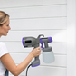 🎨⚡ 50 % DE RÉDUCTION ! Pistolet à peinture électrique – Avec 5 buses, débit réglable et large jet – Idéal pour les murs, les meubles et les projets de bricolage ✨