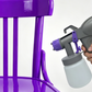 🎨⚡ 50 % DE RÉDUCTION ! Pistolet à peinture électrique – Avec 5 buses, débit réglable et large jet – Idéal pour les murs, les meubles et les projets de bricolage ✨