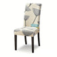 🪑 50% DE RÉDUCTION! 🔥 Housse de Chaise Extensible – Polyester, pose glissée & ajustable – Relooking maison facile et économique ✨
