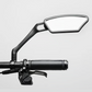 🛡️🚲 PROMO FLASH -50% ! Rétroviseur Grand Angle pour Vélo – Verre Incassable, Support Anti-Vibrations, Rotation 360°, Compatible Guidons 16-31,8mm, Idéal Vélo & Moto