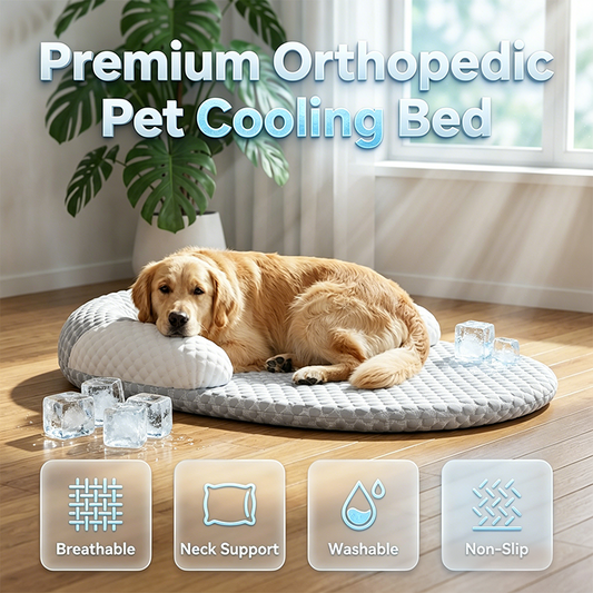 🐶Breathable Pet Cooling Bed
