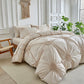 🛏️ 50% DE RÉDUCTION ✨ Parure de housse de couette à plis pincés – Design élégant & finition raffinée – Tissu doux, respirant & lavable – parfaite pour une chambre chic et confortable 🌙🌸