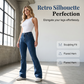 👖 50% DE RÉDUCTION ⏳ Jean évasé stretch coupe slim – Denim confortable & silhouette allongée – Look rétro moderne, idéal pour le quotidien ou les sorties – élégant et flatteur ✨🌸