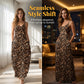 👗 50% DE RÉDUCTION 🐆 Robe maxi à bretelles spaghetti imprimé léopard – Fluide, légère & audacieuse – Parfaite pour l’été, la plage ou une soirée tendance – look sauvage et élégant ✨🌿