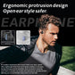 🗣️ Casque Open-Ear Léger – Micro Flexible & Réduction de Bruit pour des Conversations Confortables, Idéal pour les Longs Appels, Promenades ou le Travail 🎧