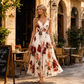 👗 50% DE RÉDUCTION 🌺 Robe maxi à bretelles spaghetti imprimée – Fluide, légère & bohème – Parfaite pour la plage, les vacances ou les journées chaudes – look romantique et facile à porter ☀️✨🌸