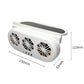 📢📢50 % DE RÉDUCTION !! ⏰Ventilateur d'extraction solaire à circulation d'air pour voiture - Artefact de refroidissement