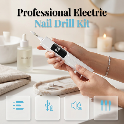 📢-50% ！💅Kit Professionnel de Perceuse à Ongles Électrique