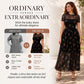 ✨Robe Maxi Florale en Maille pour Femme