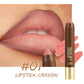 💄 50% DE RÉDUCTION! ✨ Crayon à Lèvres Mat Longue Tenue – 3,5g, 2-en-1 contour & rouge à lèvres – Hydratant, 6 couleurs pour un look parfait 🌸