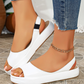 👡 50% DE RÉDUCTION 🌸 Sandales à plateforme sportives – Confortables & faciles à enfiler – Parfaites pour l'été ou un look dynamique ☀️🏃‍♀️✨