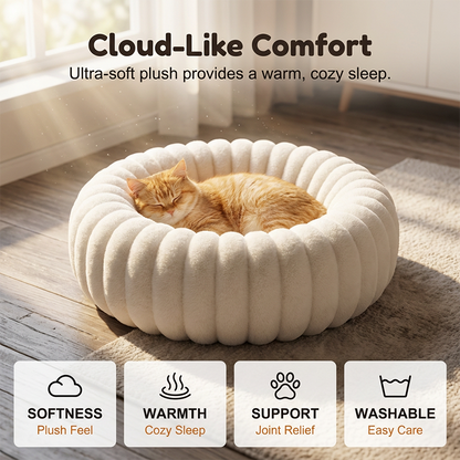 🎉 Soldes 2026 — Plus de 46 000 ventes !🐾 Panier rond apaisant ultra-doux 🛌