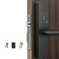 🚪🔒Serrure à Empreinte Digitale Intelligente pour Portes Intérieures en Bois – Sans Perçage🔥