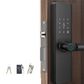 🚪🔒Serrure à Empreinte Digitale Intelligente pour Portes Intérieures en Bois – Sans Perçage🔥