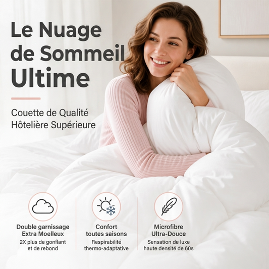 🔥🔥Couette ultra douce de luxe style hôtel