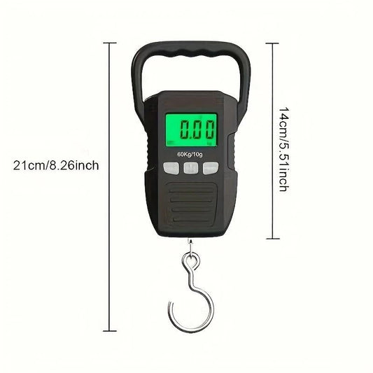 🌍💡 Mini balance électronique de voyage – Affichage rétroéclairé, 60 kg, ultra-légère, toujours prête dans votre sac pour des bagages maîtrisés 🎒🔢