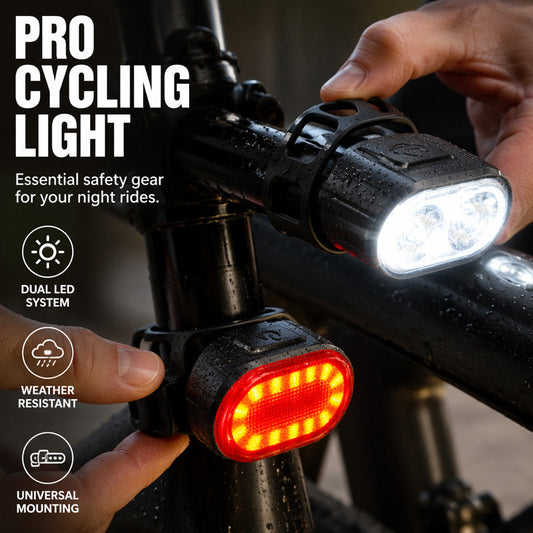 🚴 Meilleure vente 2026 – Plus de 50 000 unités vendues ! 💡 Kit d’éclairage vélo rechargeable USB