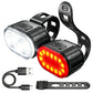 🚴 Meilleure vente 2026 – Plus de 50 000 unités vendues ! 💡 Kit d’éclairage vélo rechargeable USB