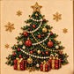 🧘 Therapeutic Christmas Pearl Painting Kit — Relaxing Mindful Craft Activity