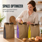 🥔 PROMO FLASH : 50% DE RÉDUCTION ! Sac de Rangement pour Pommes de Terre en Tissu Non Tissé – Fermeture Éclair Latérale, Design Opaque & Format Vertical 46 × 25,5 × 30,5 cm for une Cuisine Mieux Organisée ✨