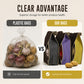 🥔 PROMO FLASH : 50% DE RÉDUCTION ! Sac de Rangement pour Pommes de Terre en Tissu Non Tissé – Fermeture Éclair Latérale, Design Opaque & Format Vertical 46 × 25,5 × 30,5 cm for une Cuisine Mieux Organisée ✨