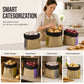 🥔 PROMO FLASH : 50% DE RÉDUCTION ! Sac de Rangement pour Pommes de Terre en Tissu Non Tissé – Fermeture Éclair Latérale, Design Opaque & Format Vertical 46 × 25,5 × 30,5 cm for une Cuisine Mieux Organisée ✨